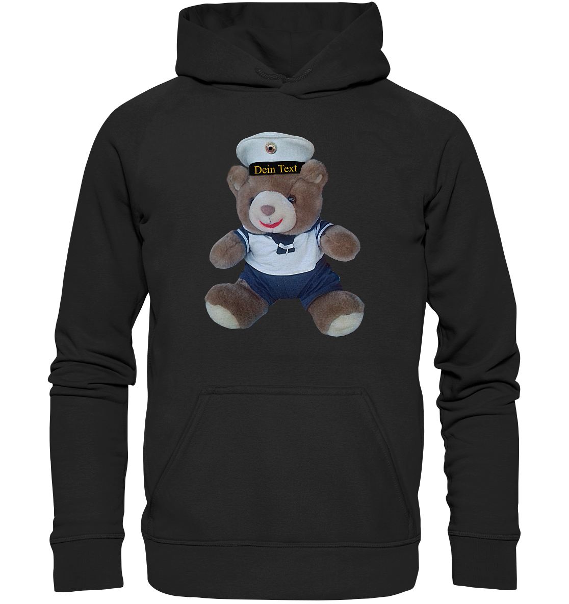 Teddy DEIN TEXT - Basic Unisex Hoodie