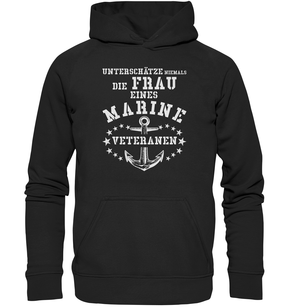 Unterschätze niemals die Frau.... - Basic Unisex Hoodie