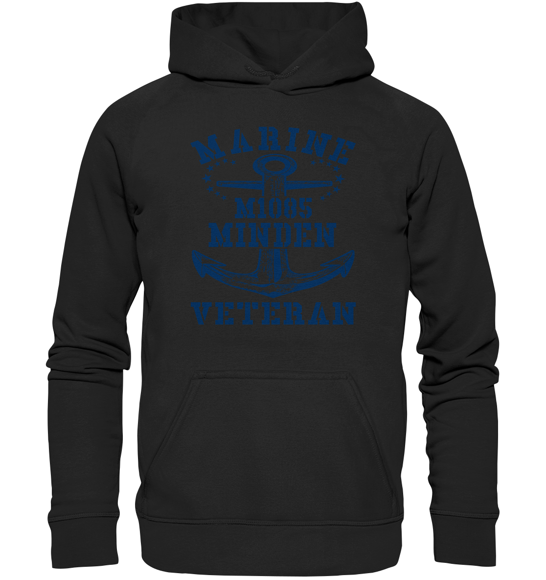 Marine Veteran M1085 MINDEN - Basic Unisex Hoodie