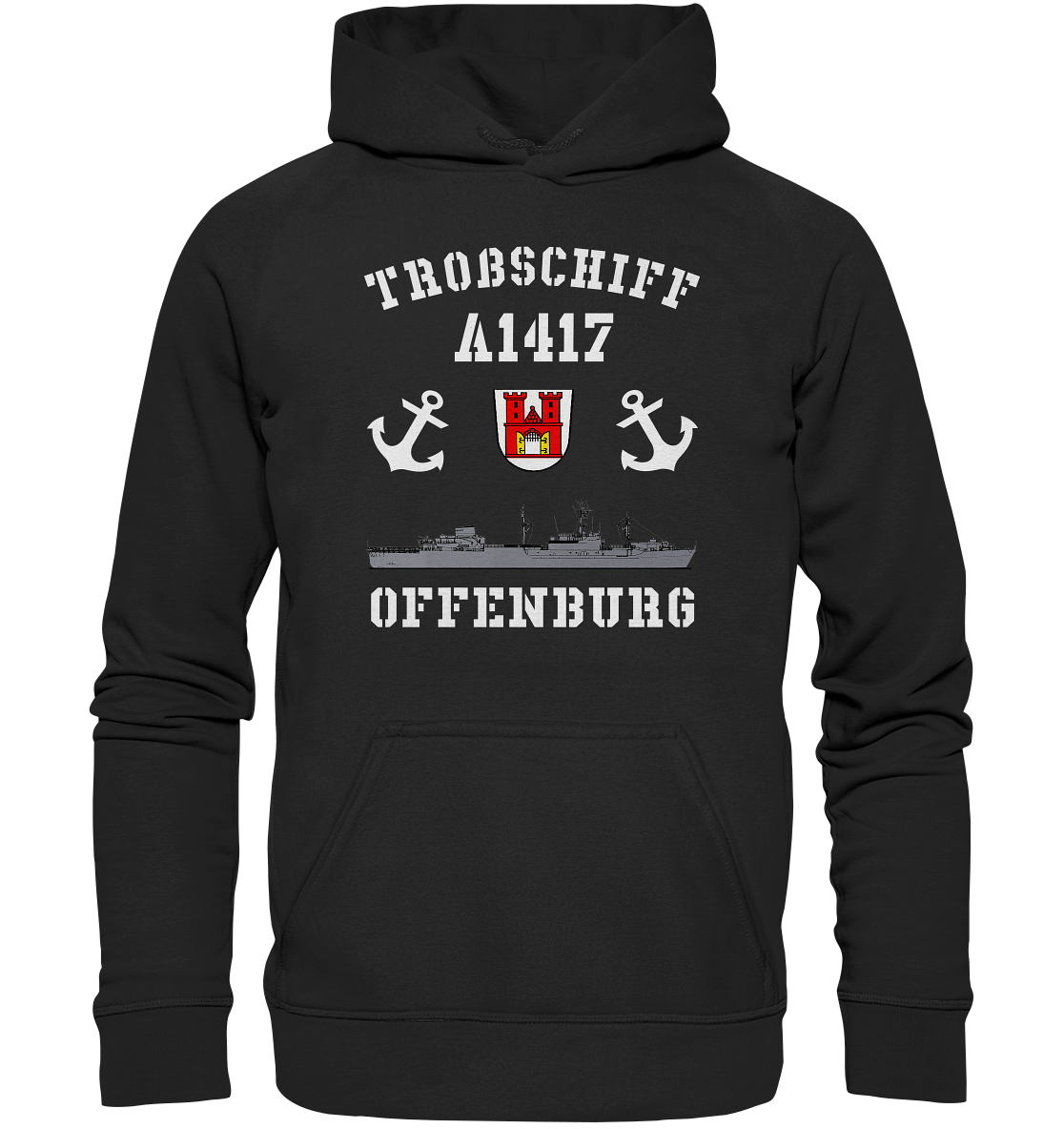 Troßschiff A1417 OFFENBURG - Basic Unisex Hoodie