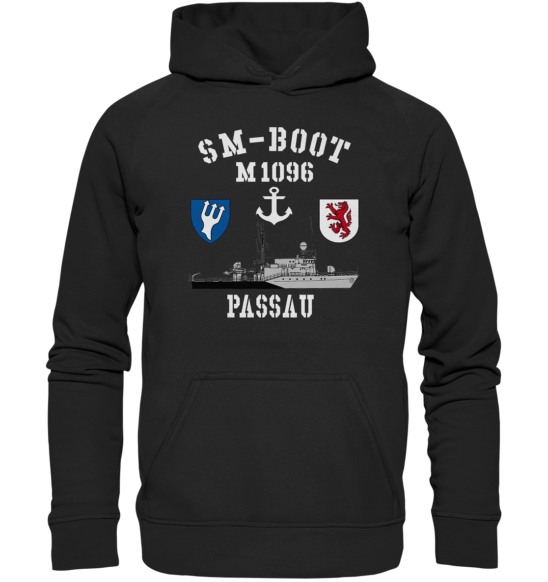 SM-Boot M1096 PASSAU Anker - Basic Unisex Hoodie