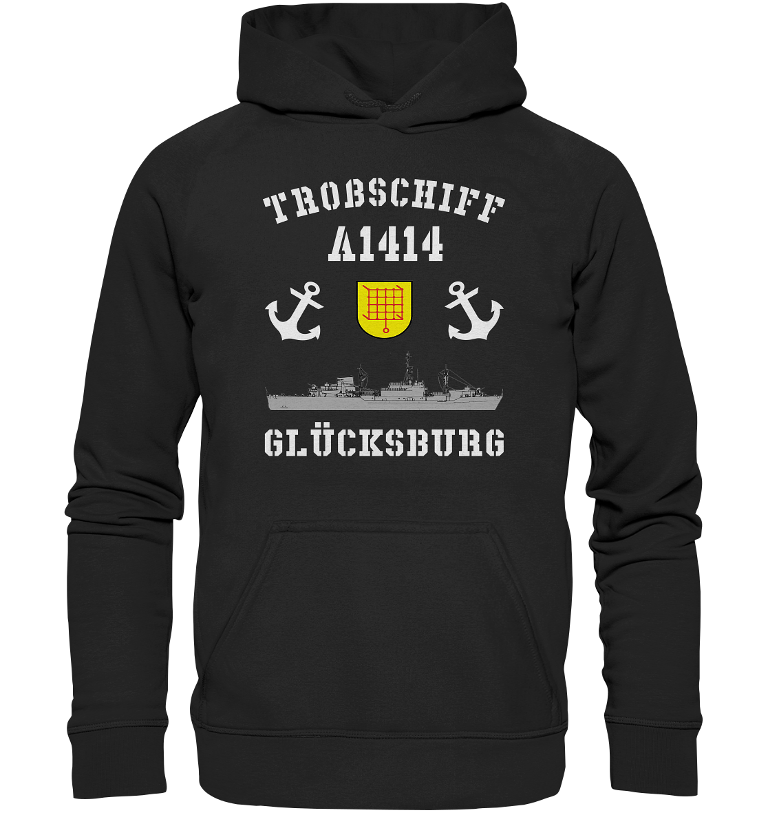 Troßschiff A1414 GLÜCKSBURG - Basic Unisex Hoodie