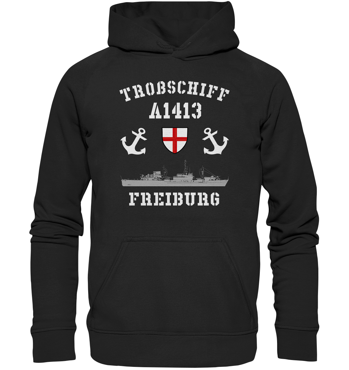 Troßschiff A1413 FREIBURG - Basic Unisex Hoodie