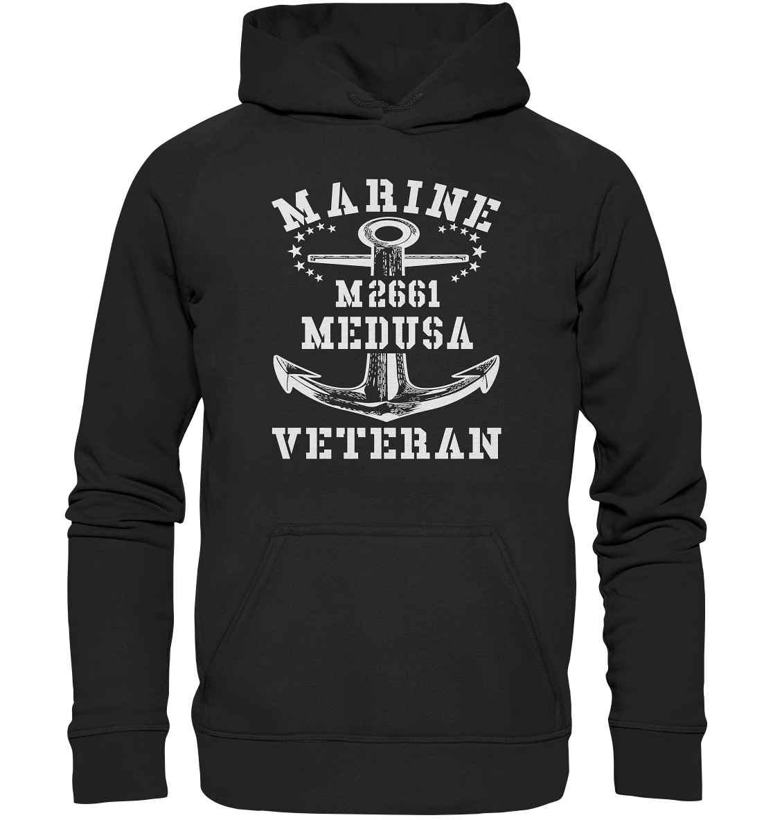 BiMi M2661 MEDUSA Marine Veteran - Basic Unisex Hoodie