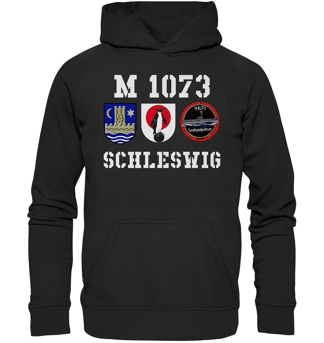 M1073 SCHLESWIG SEEHUNDFAHRER - Basic Unisex Hoodie