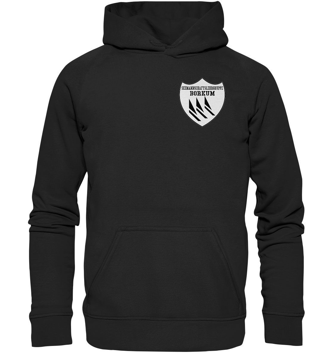 Seemannschaftslehrgruppe BORKUM Brustwappen - Basic Unisex Hoodie