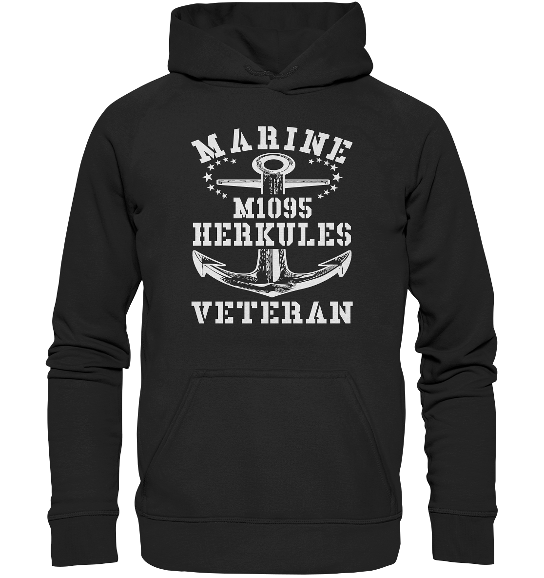 SM-Boot M1095 HERKULES Marine Veteran - Basic Unisex Hoodie