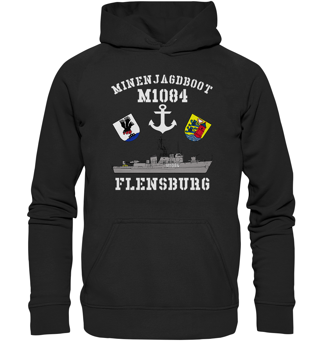 Mij.-Boot M1084 FLENSBURG - Basic Unisex Hoodie