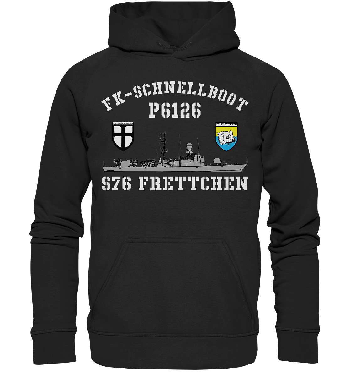 P6126 S76 FRETTCHEN 7.SG - Basic Unisex Hoodie