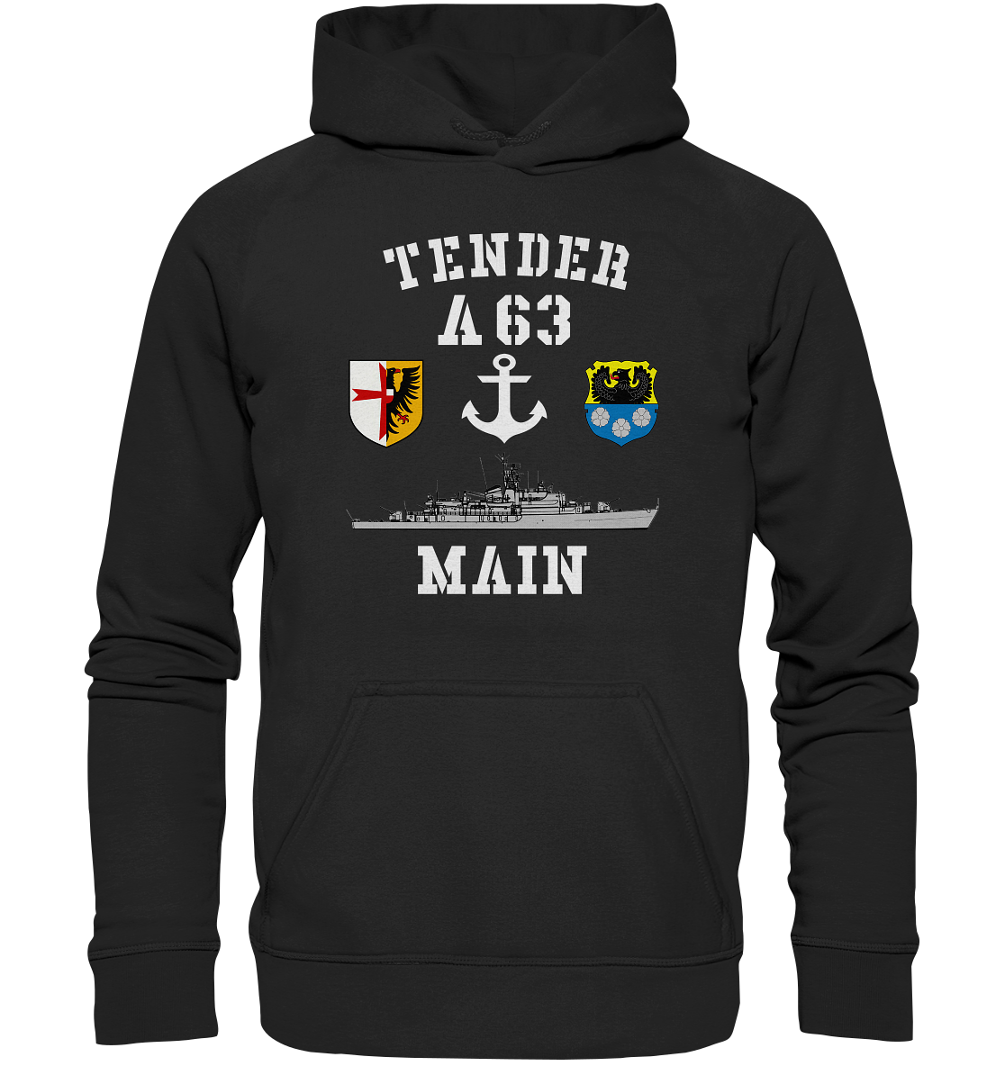 Tender A63 MAIN 5.SG ANKER - Basic Unisex Hoodie