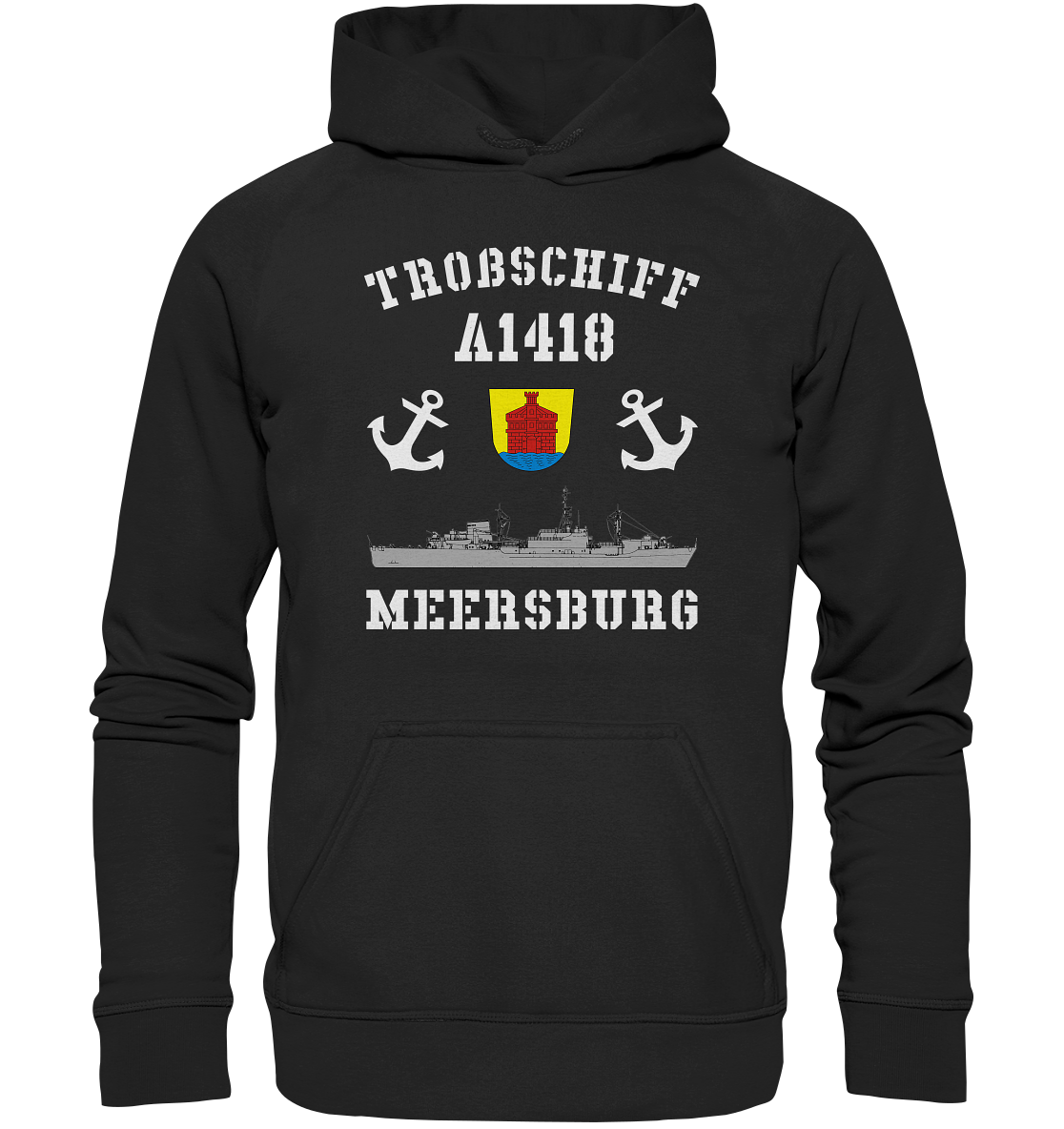 Troßschiff A1418 MEERSBURG - Basic Unisex Hoodie