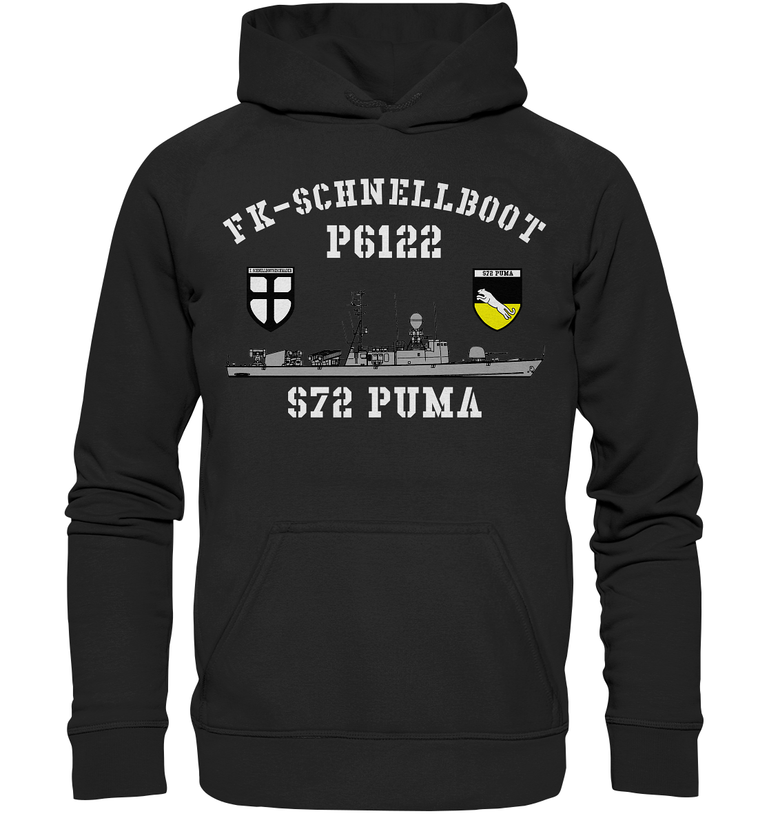 P6122 S72 P.U.M.A. 7.SG - Basic Unisex Hoodie