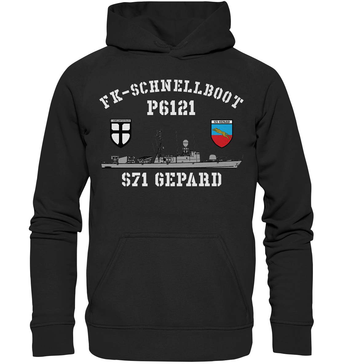 P6121 S71 GEPARD 7.SG - Basic Unisex Hoodie