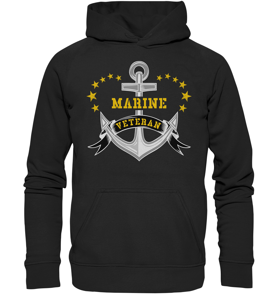 ANKER MARINE VETERAN - Basic Unisex Hoodie