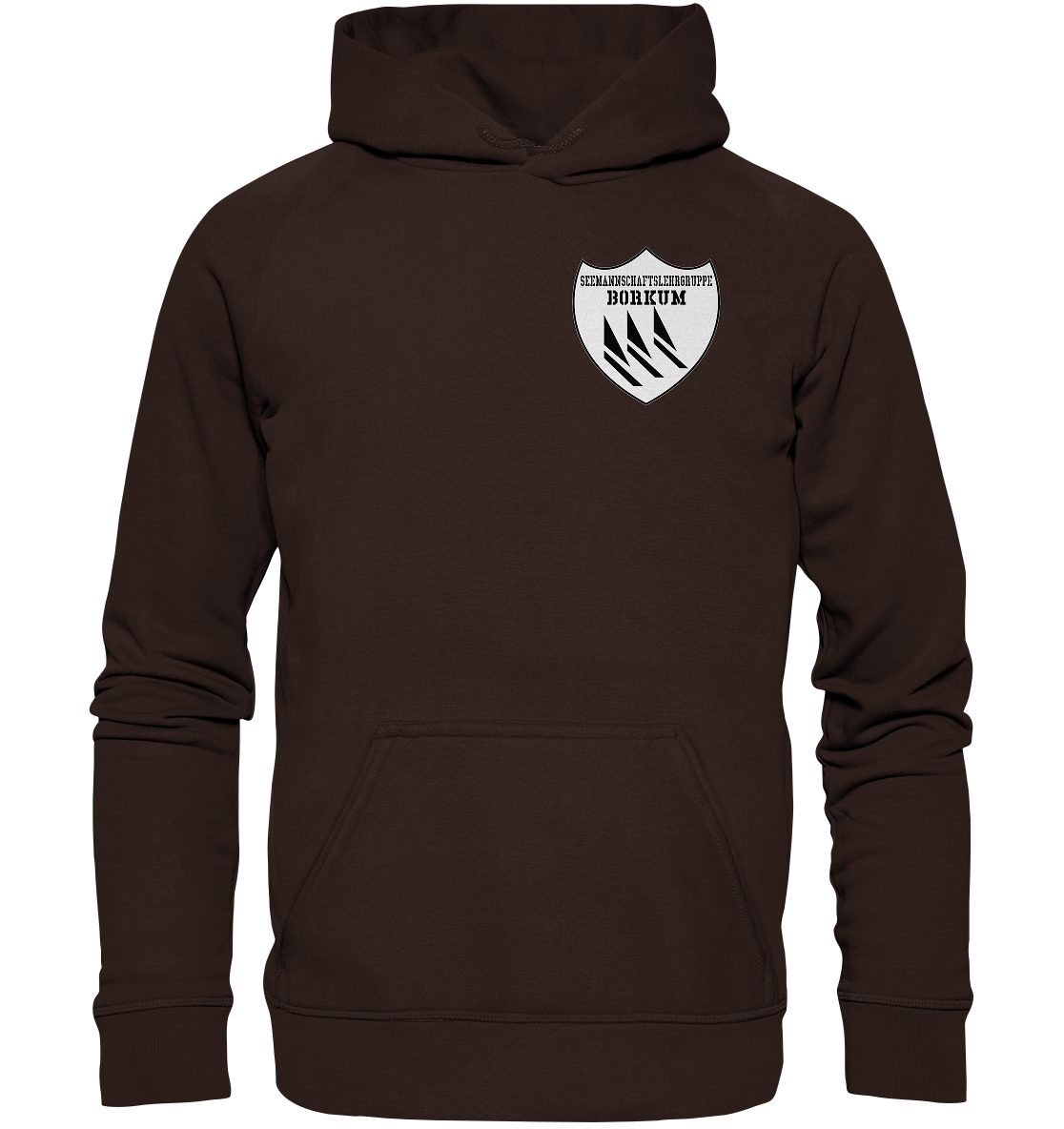 Seemannschaftslehrgruppe BORKUM Brustwappen - Basic Unisex Hoodie
