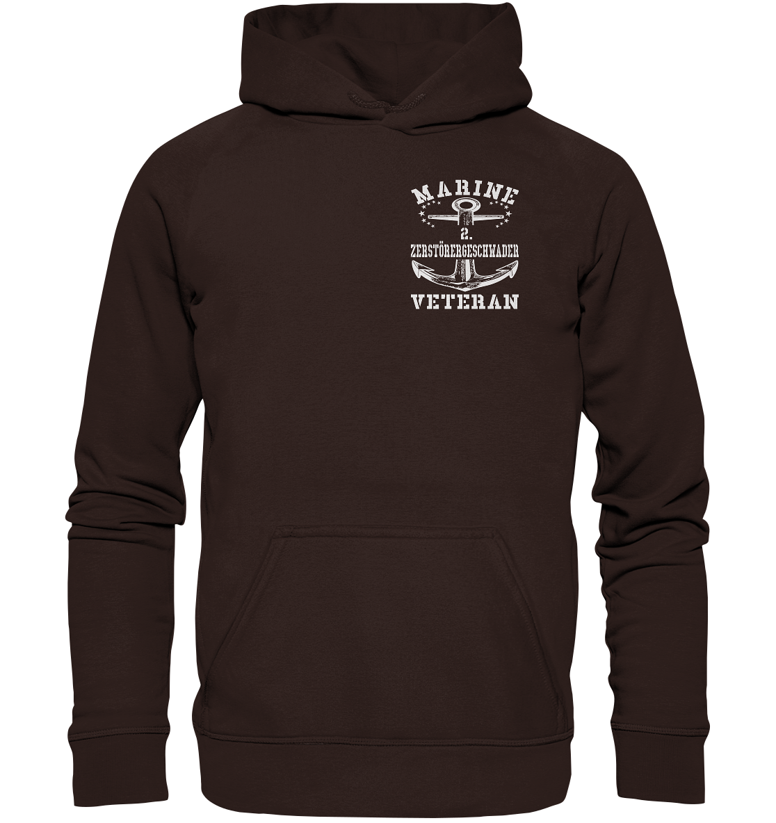 2. Zerstörergeschwader Marine Veteran - Basic Unisex Hoodie