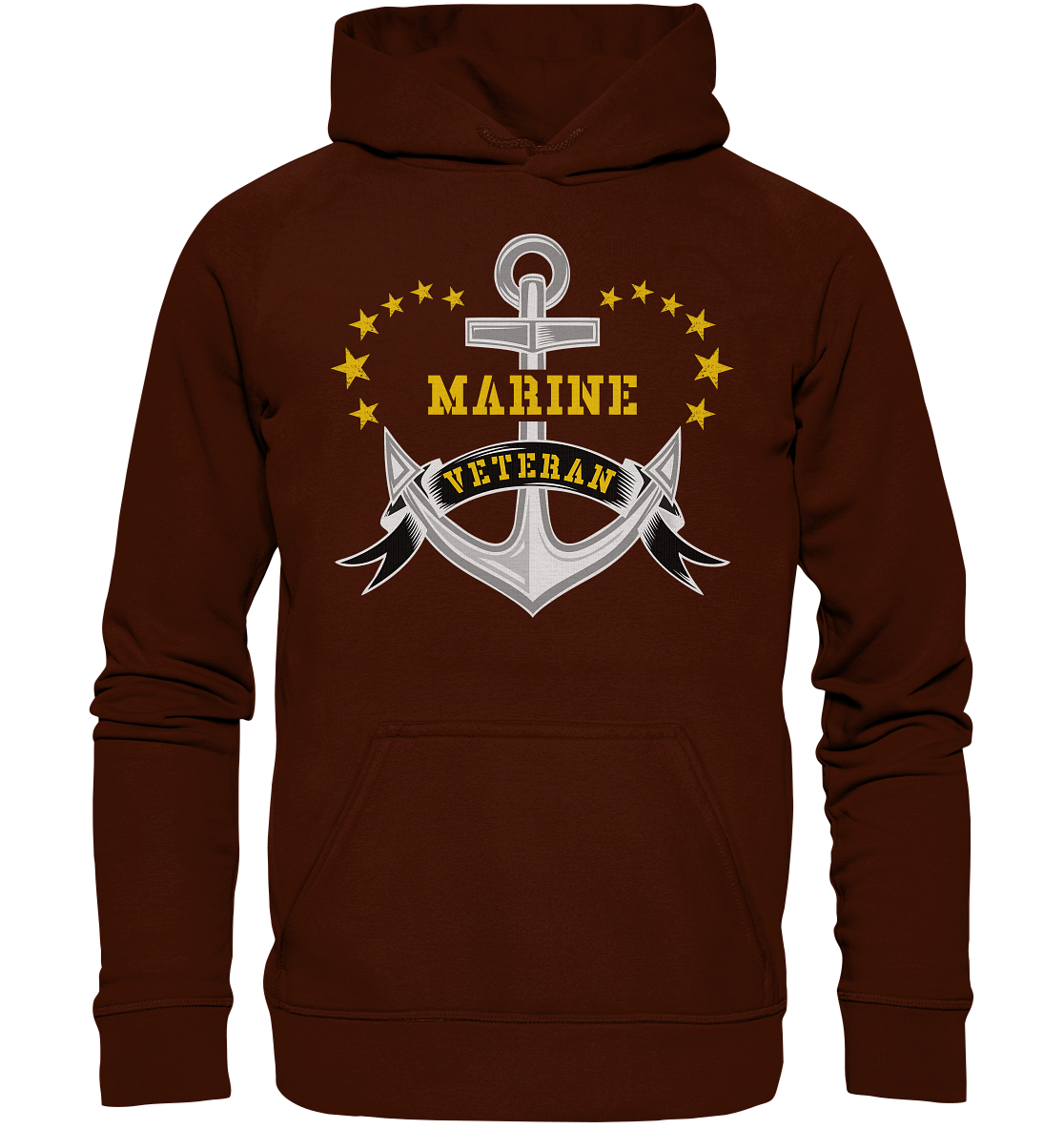 ANKER MARINE VETERAN - Basic Unisex Hoodie