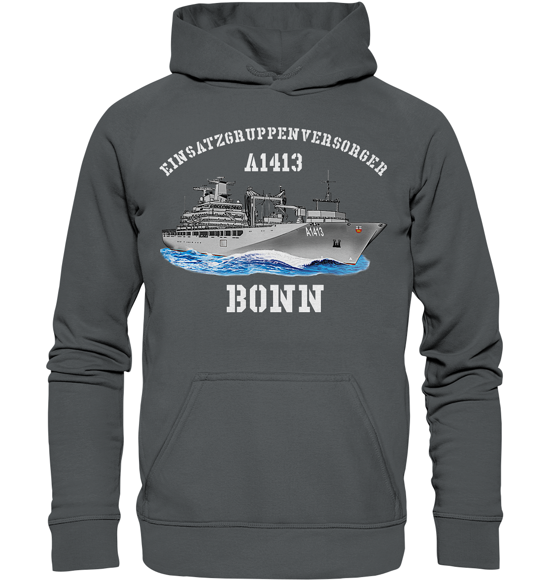 EGV A1413 BONN - Basic Unisex Hoodie