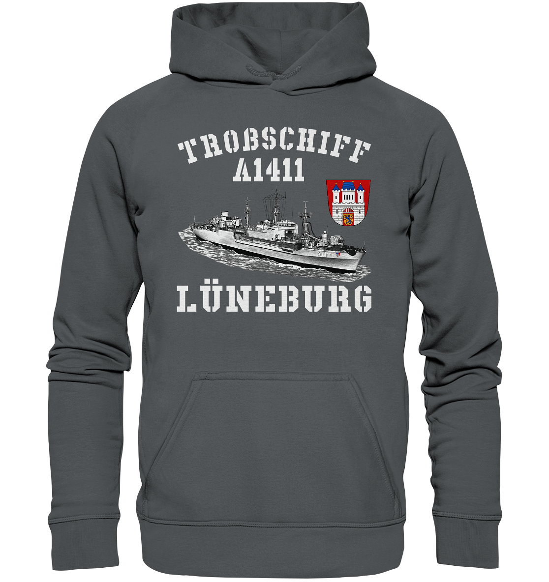 Troßschiff A1411 LÜNEBURG - Basic Unisex Hoodie