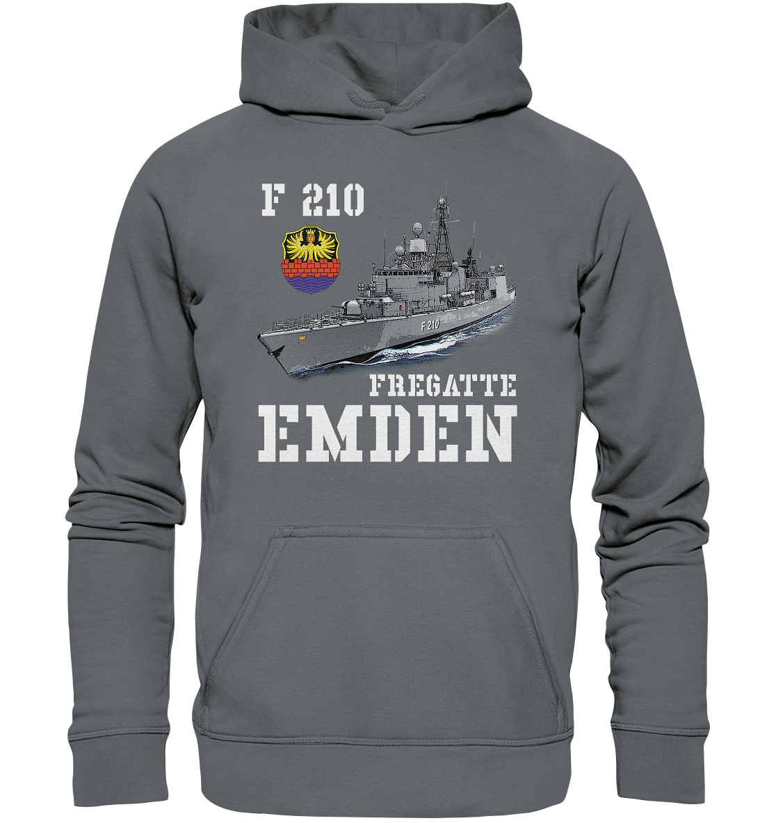 F210 Fregatte EMDEN - Basic Unisex Hoodie