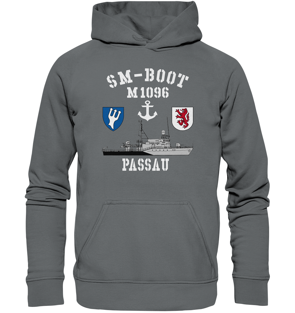 SM-Boot M1096 PASSAU Anker - Basic Unisex Hoodie