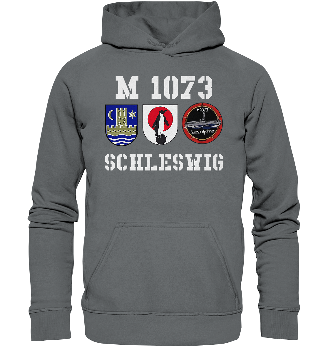 M1073 SCHLESWIG SEEHUNDFAHRER - Basic Unisex Hoodie