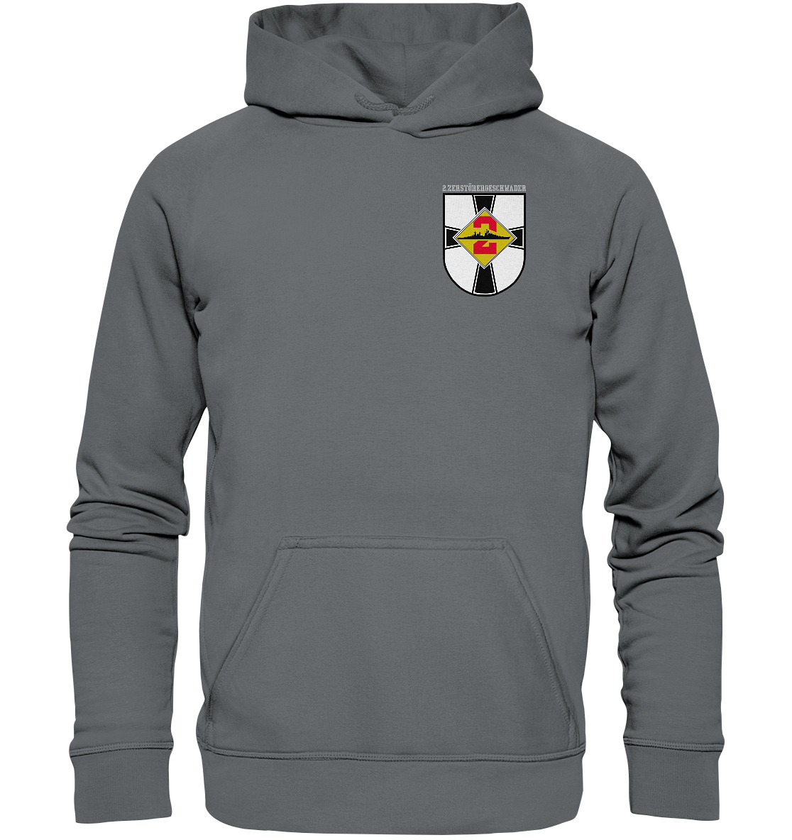 2. ZG Zerstörer D181 HAMBURG; beidseitiger Druck - Basic Unisex Hoodie