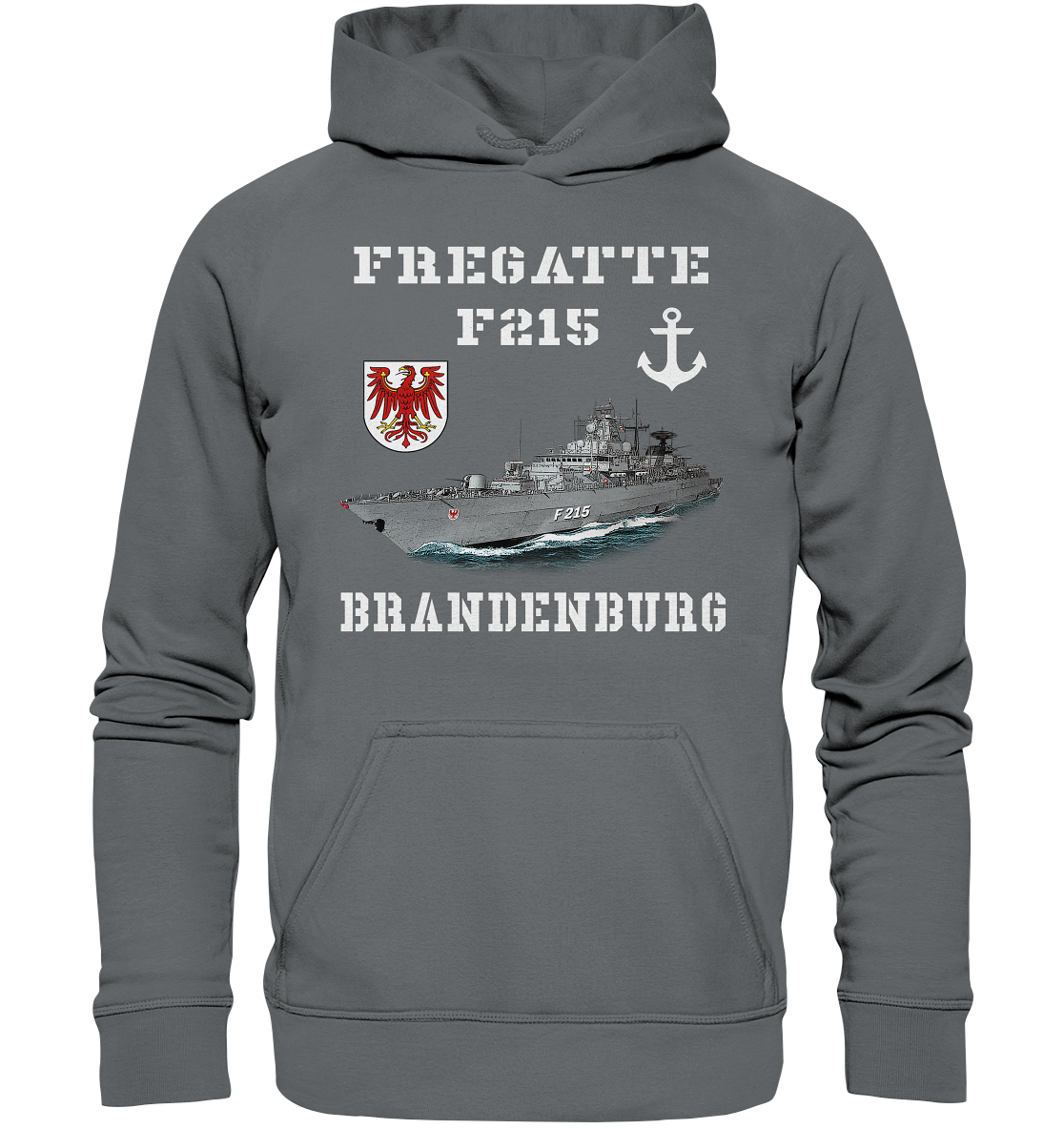 F215 Fregatte BRANDENBURG - Basic Unisex Hoodie