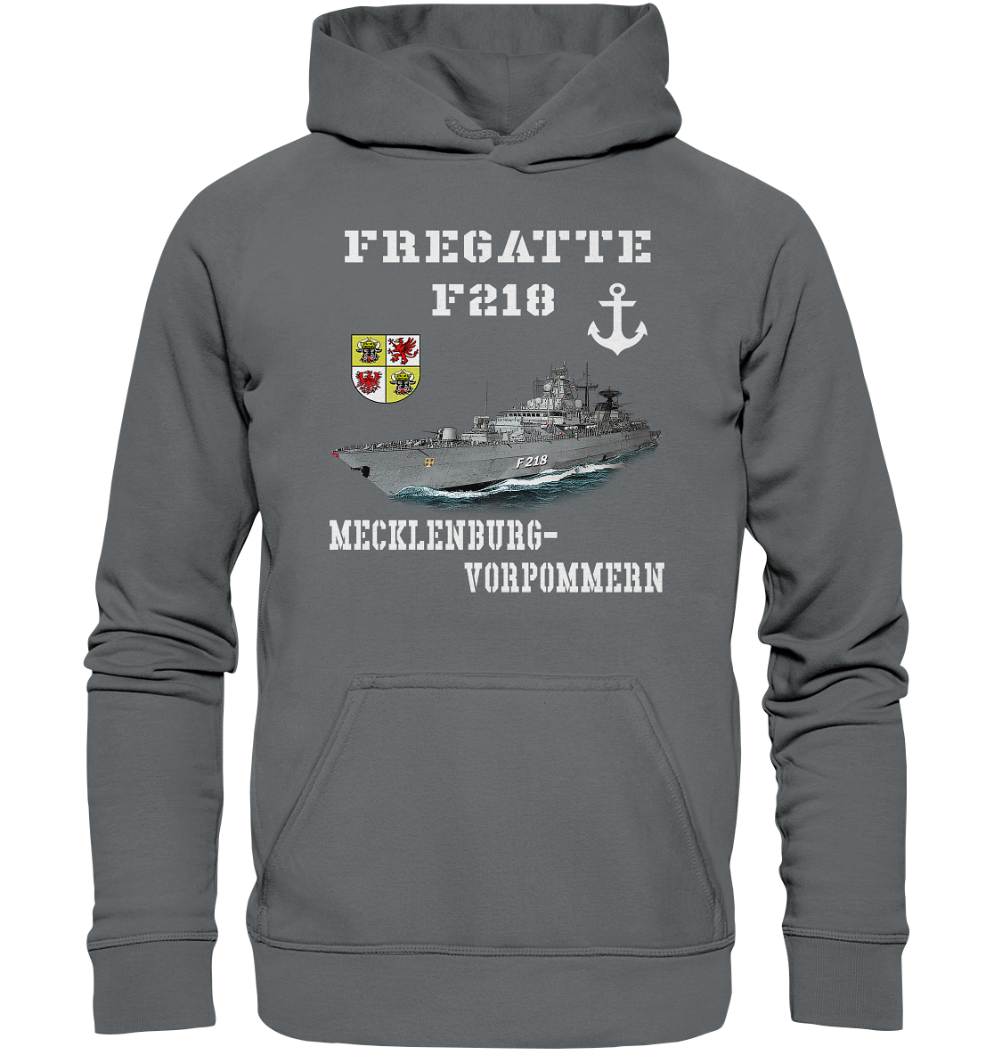 F218 Fregatte MECKLENBURG-VORPOMMERN - Basic Unisex Hoodie