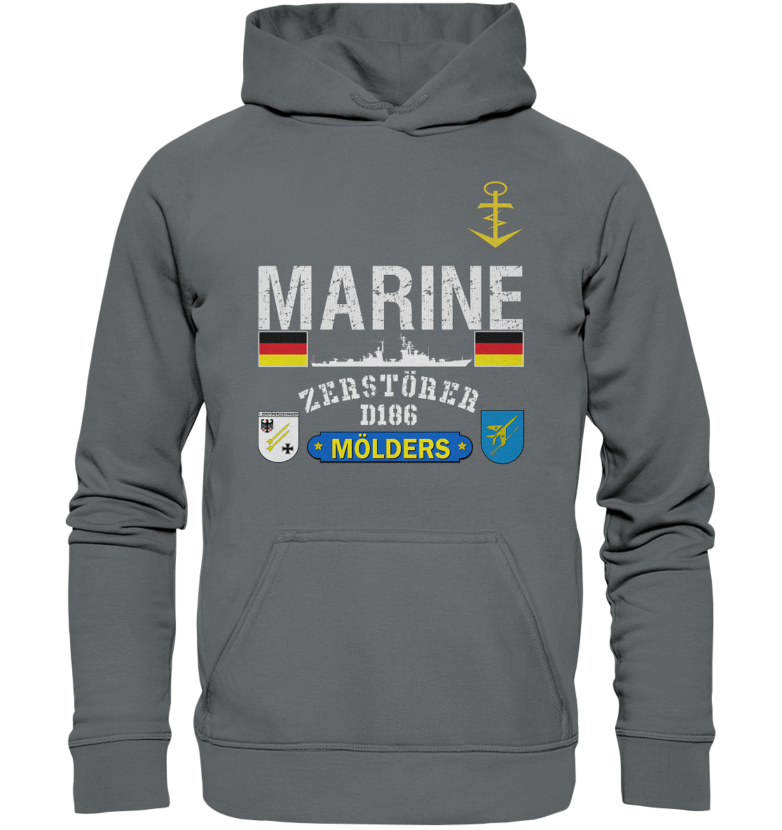 Marine D186 MÖLDERS 20er ATN - Basic Unisex Hoodie