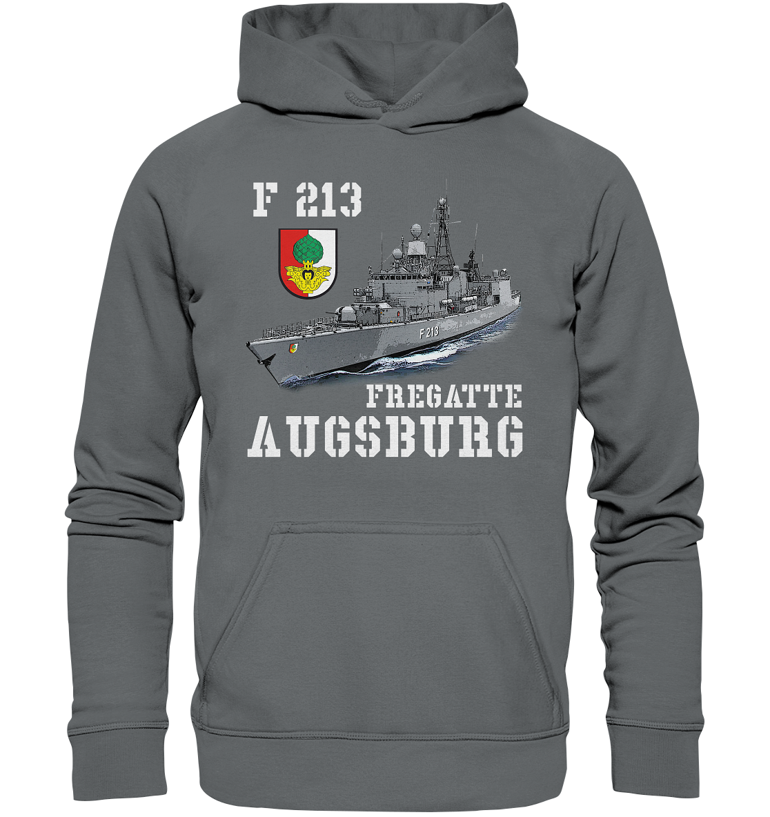 F213 Fregatte AUGSBURG - Basic Unisex Hoodie