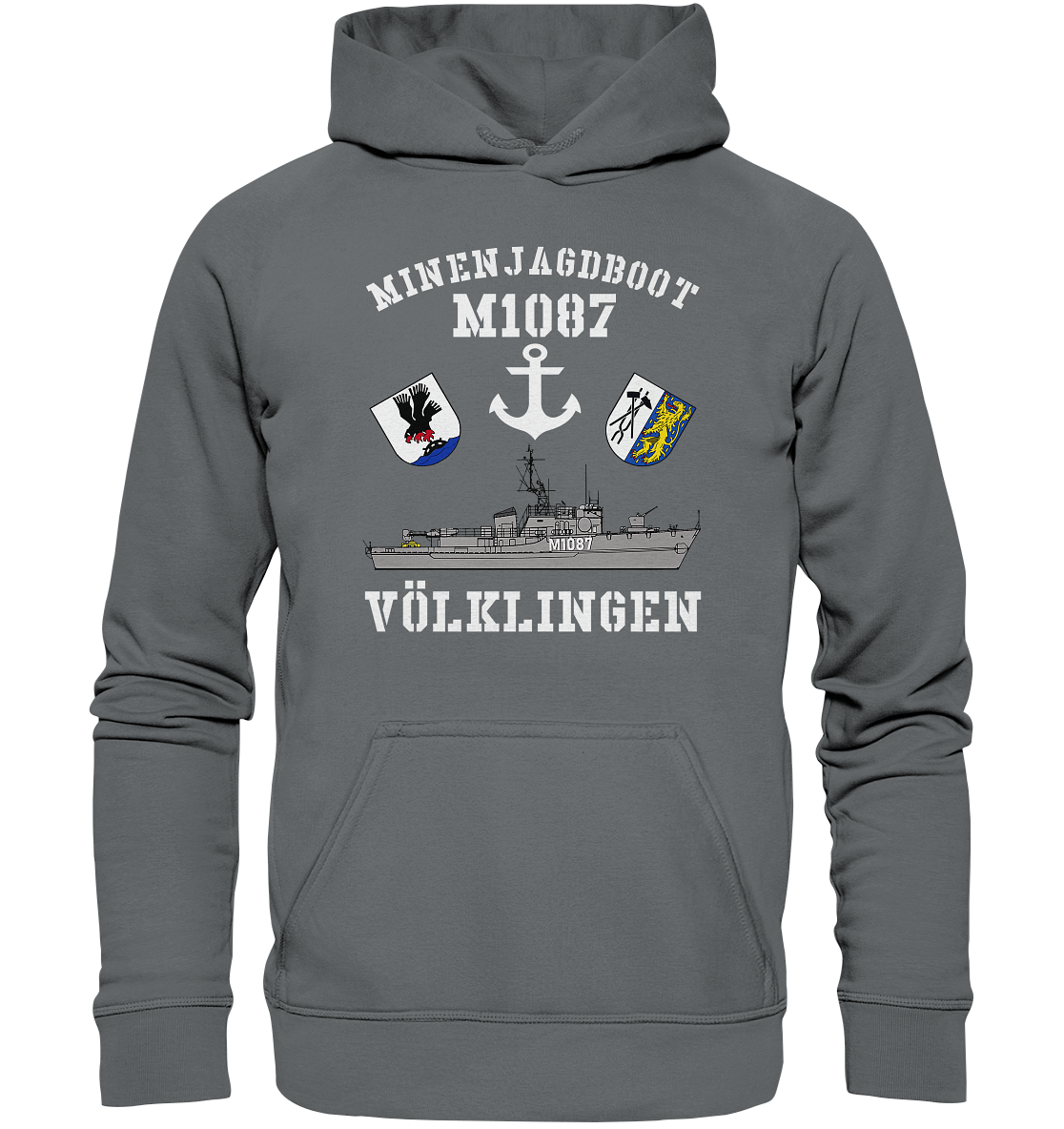 Mij.-Boot M1087 VÖLKLINGEN - Basic Unisex Hoodie