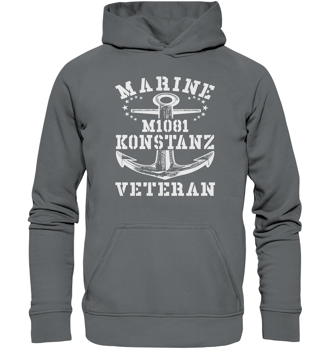 MARINE VETERAN M1081 KONSTANZ - Basic Unisex Hoodie
