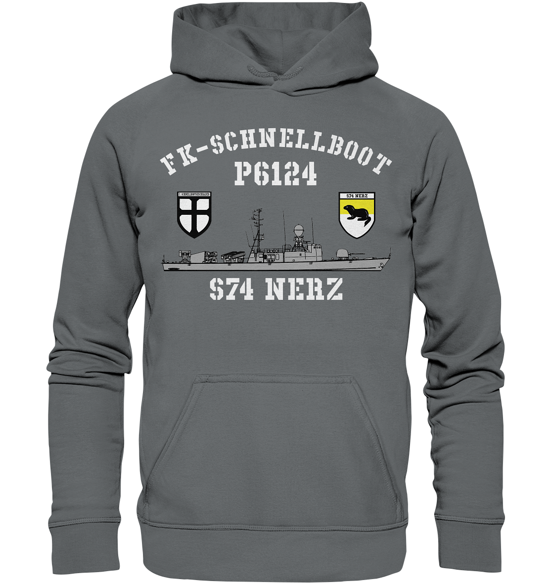 P6124 S74 NERZ 7.SG - Basic Unisex Hoodie