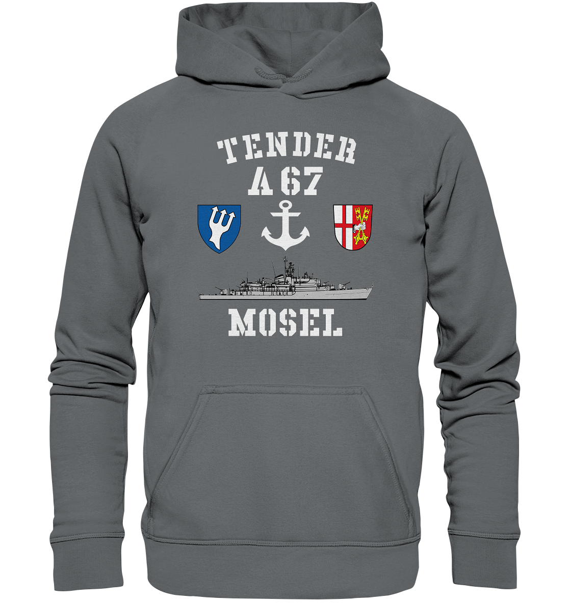 Tender A67 MOSEL 5.MSG ANKER - Basic Unisex Hoodie