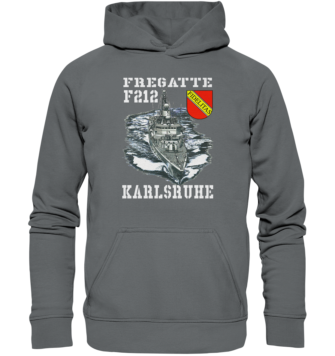 Fregatte F212 KARLSRUHE - Basic Unisex Hoodie