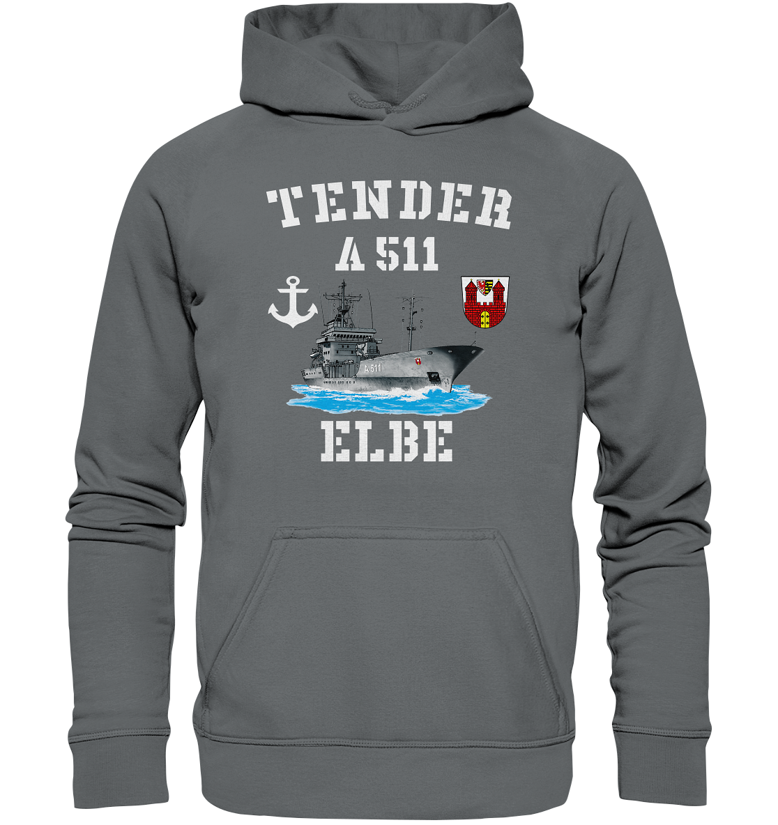 Tender A511 ELBE Anker - Basic Unisex Hoodie