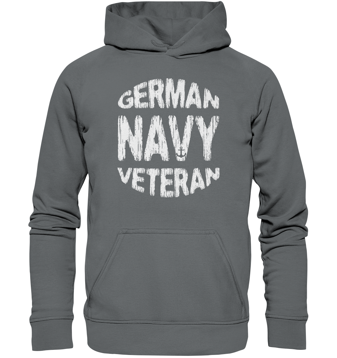 German Navy Veteran Anker - Basic Unisex Hoodie