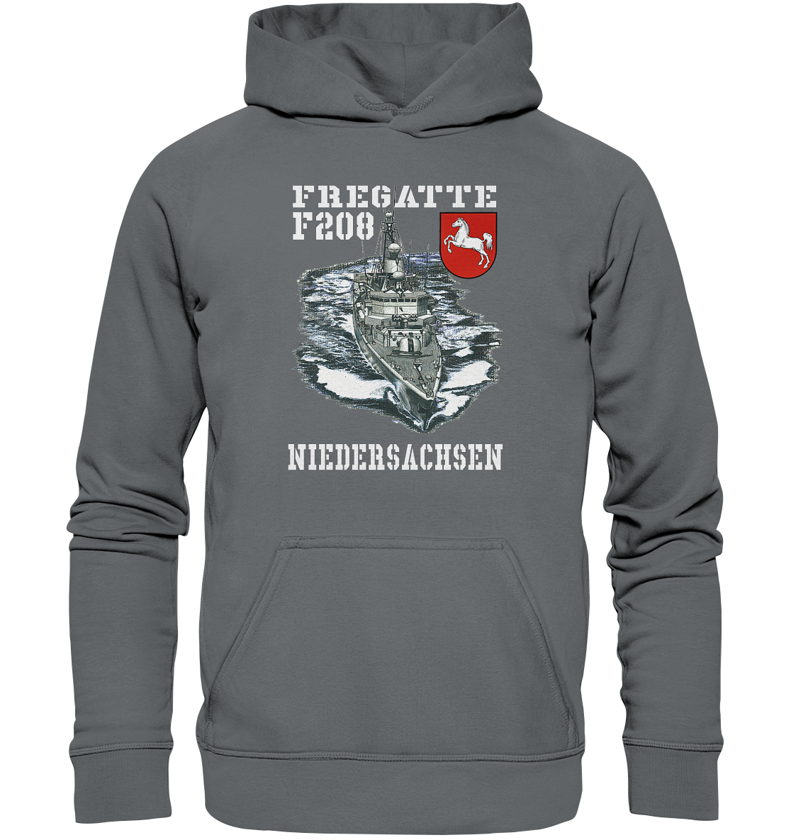 Fregatte F208 NIEDERSACHSEN - Basic Unisex Hoodie