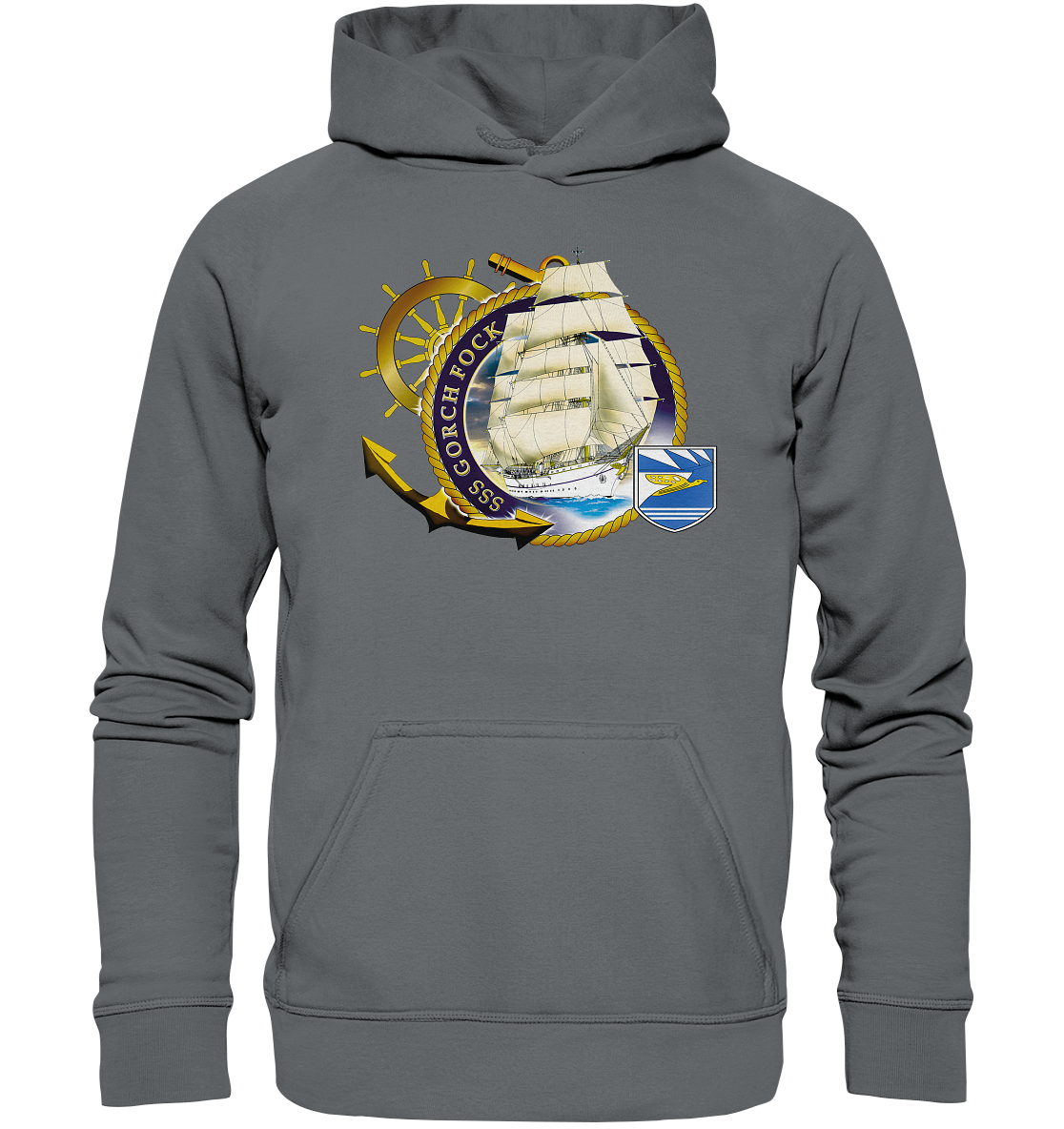 Segelschulschiff GORCH FOCK - Basic Unisex Hoodie