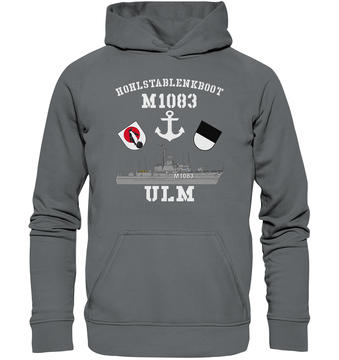 M1083 HL-Boot ULM - Basic Unisex Hoodie