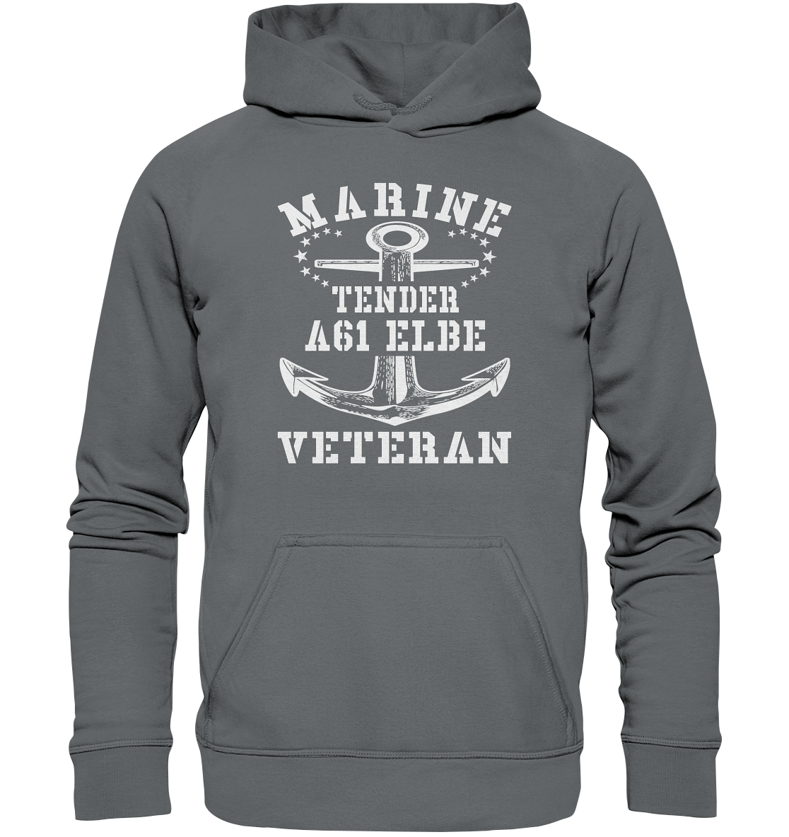 Tender A61 ELBE Marine Veteran - Basic Unisex Hoodie