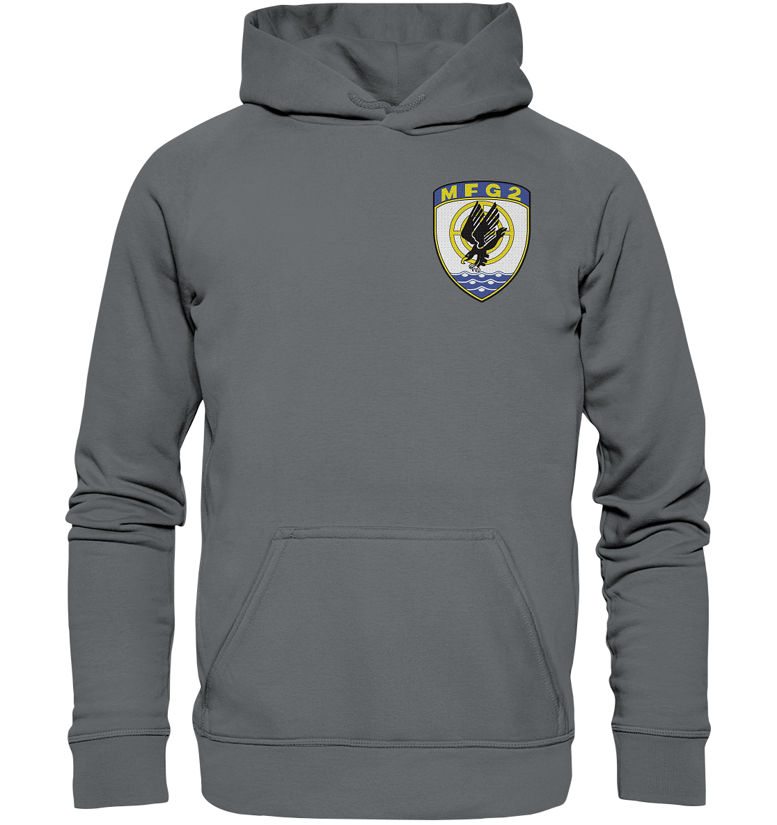 Marinefliegergeschwader 2 Brustwappen - Basic Unisex Hoodie