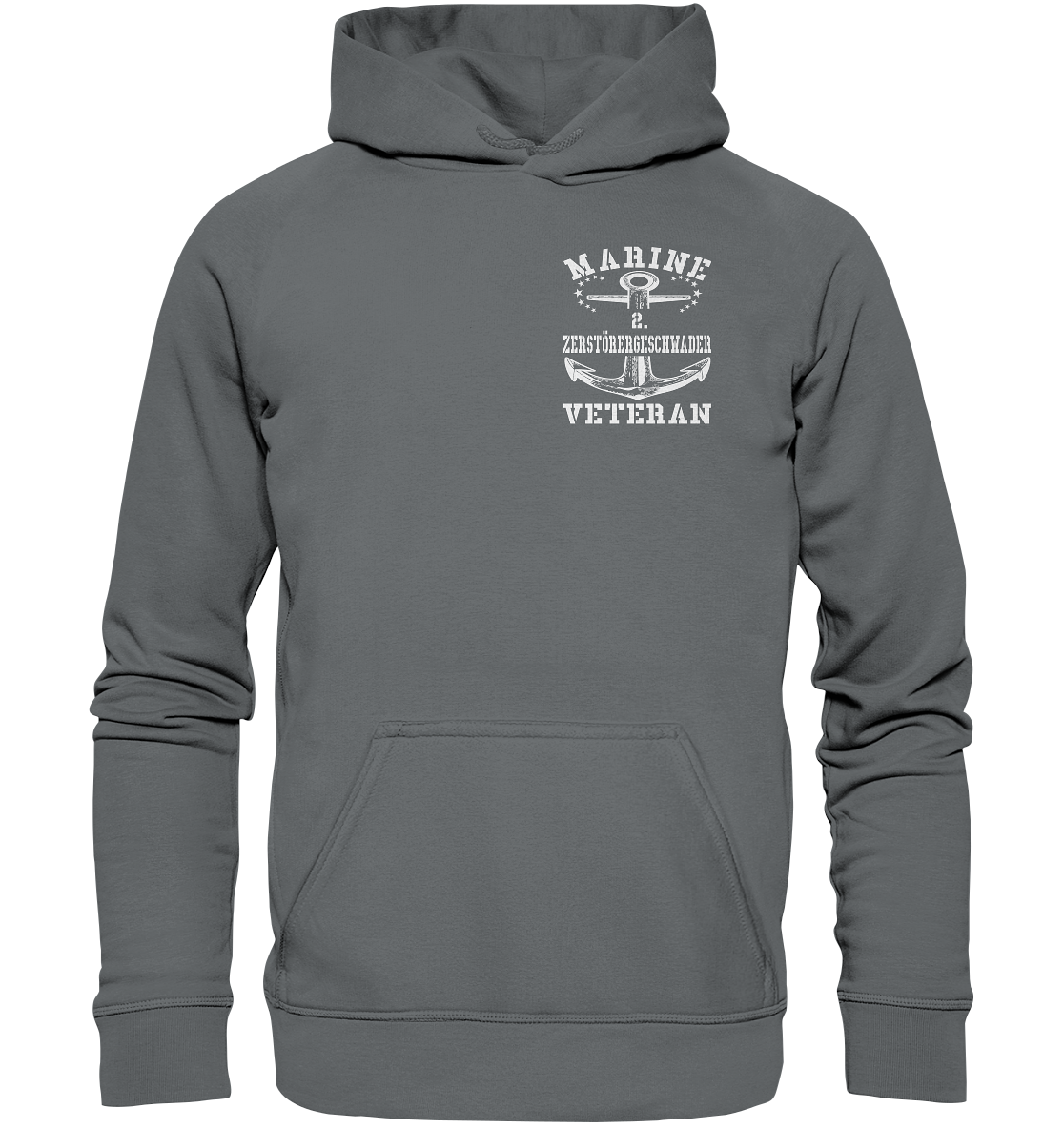 2. Zerstörergeschwader Marine Veteran - Basic Unisex Hoodie
