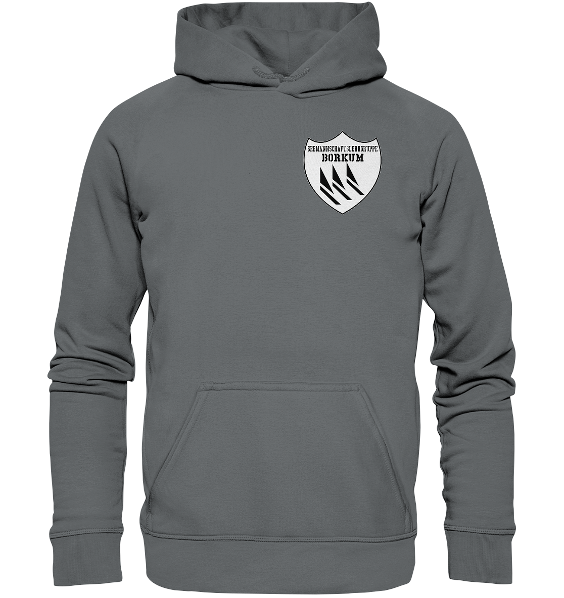 Seemannschaftslehrgruppe BORKUM Brustwappen - Basic Unisex Hoodie