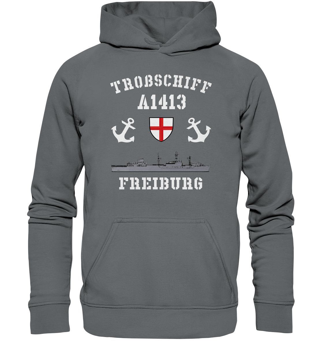 Troßschiff A1413 FREIBURG nach Umbau - Basic Unisex Hoodie