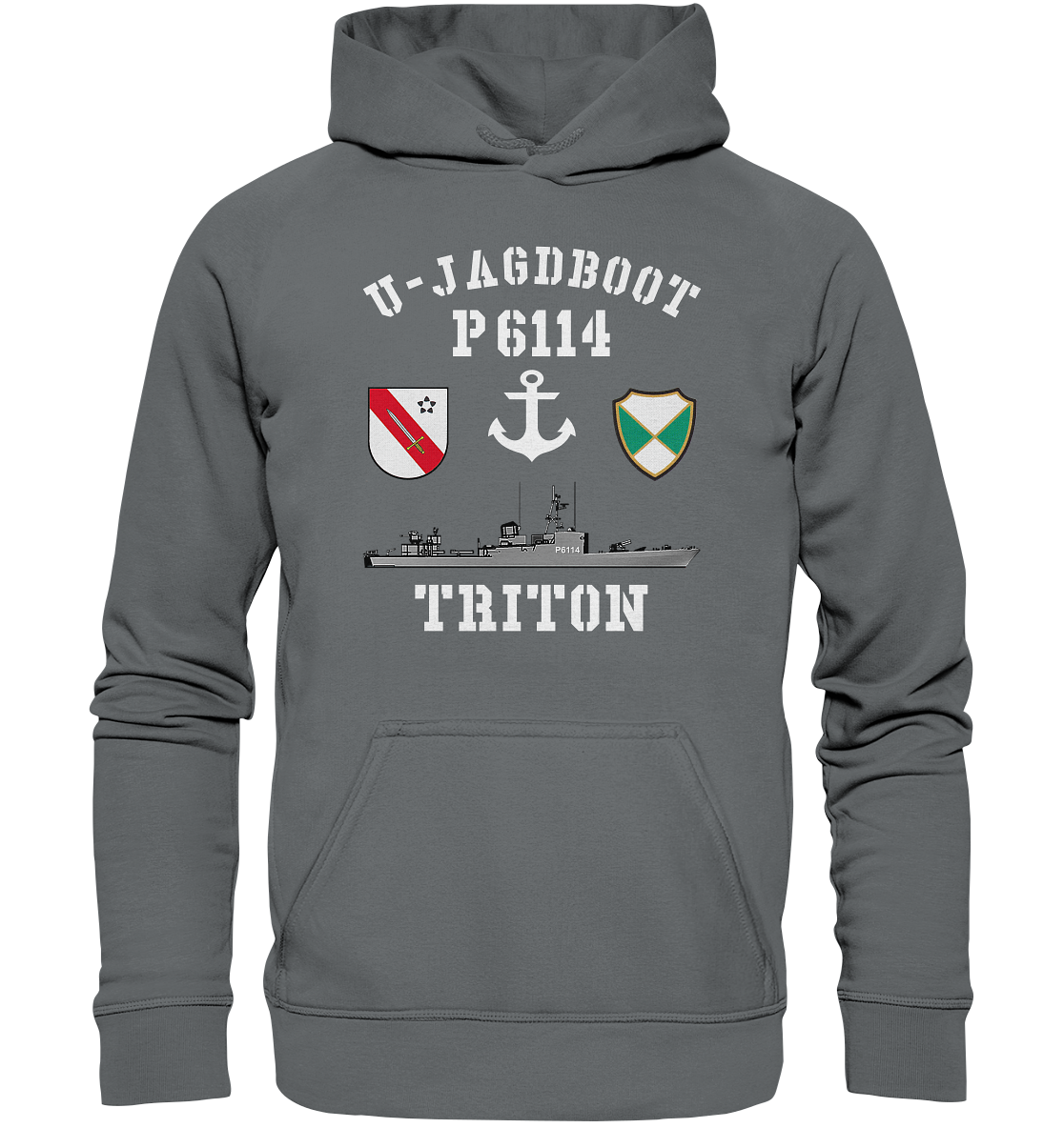 U-Jagdboot P6114 TRITON Anker - Basic Unisex Hoodie