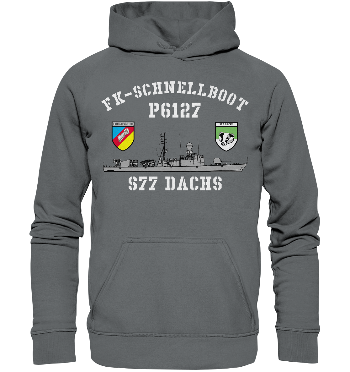 P6127 S77 DACHS 2.SG - Basic Unisex Hoodie