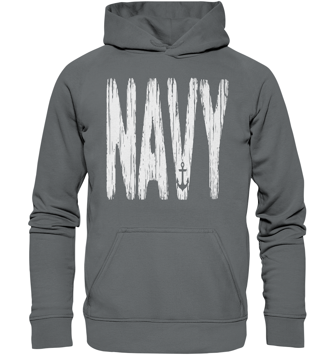 NAVY Anker - Basic Unisex Hoodie