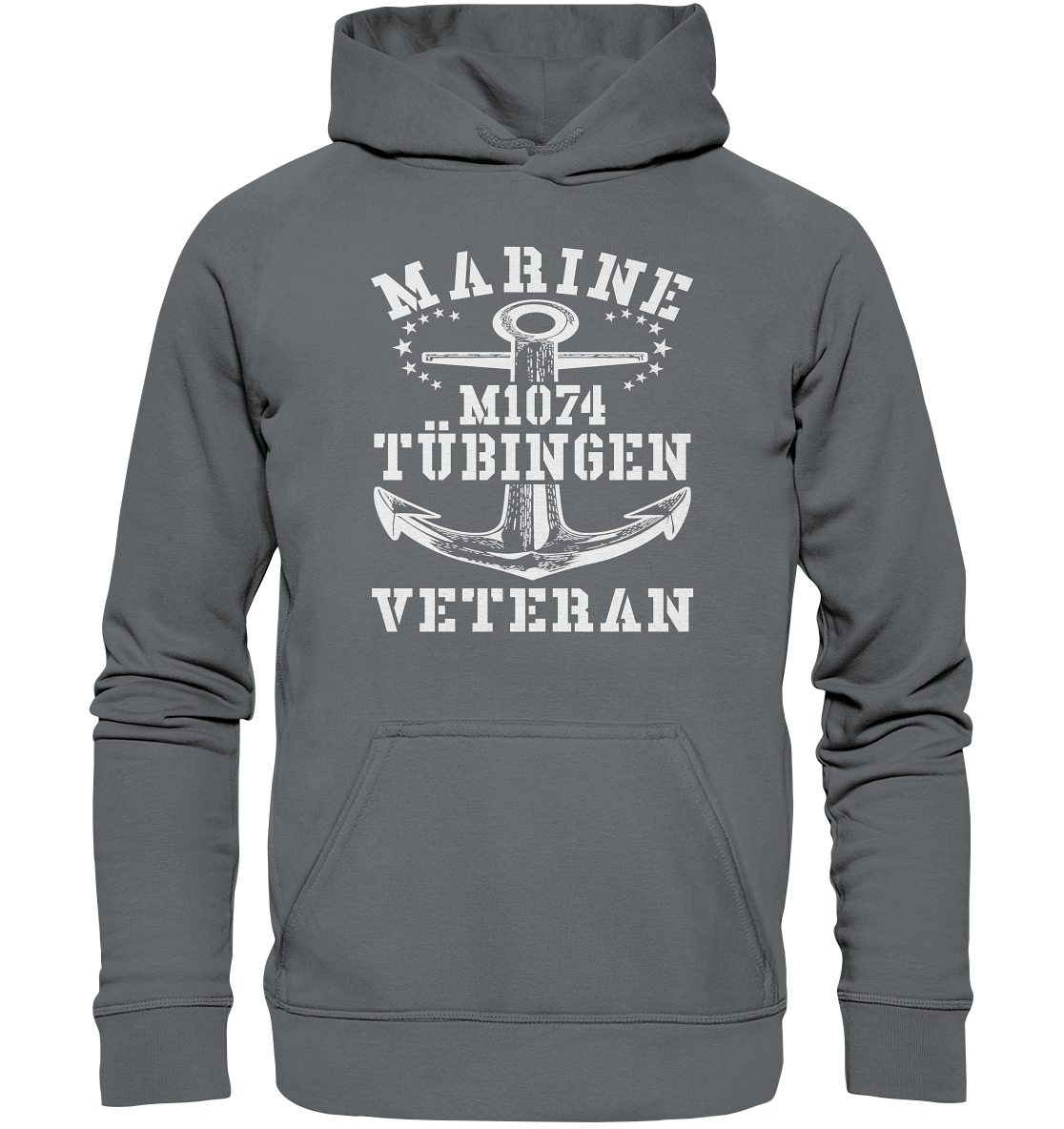 MARINE VETERAN M1074 TÜBINGEN - Basic Unisex Hoodie